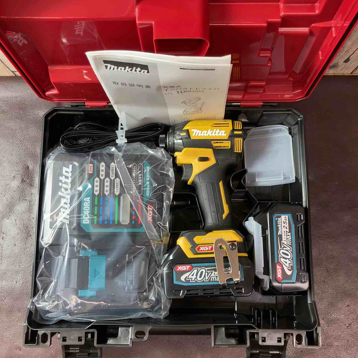 【未使用(店頭展示品)】★マキタ(makita) コードレスインパクトドライバー TD002GDXFY【東大和店】