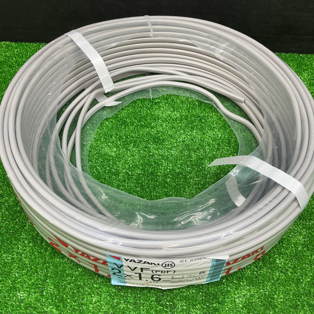 矢崎 YAZAKI  VVF ケーブル3芯×1.6mm 使いかけ2巻、2芯×1.6mm使いかけ2巻 合計13Kg 【電材館越谷店】