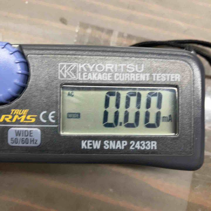 ◇共立電気計器(KYORITSU) 漏れ電流・負荷電流測定用 クランプメーター 2433R　通電のみ確認【戸田店】