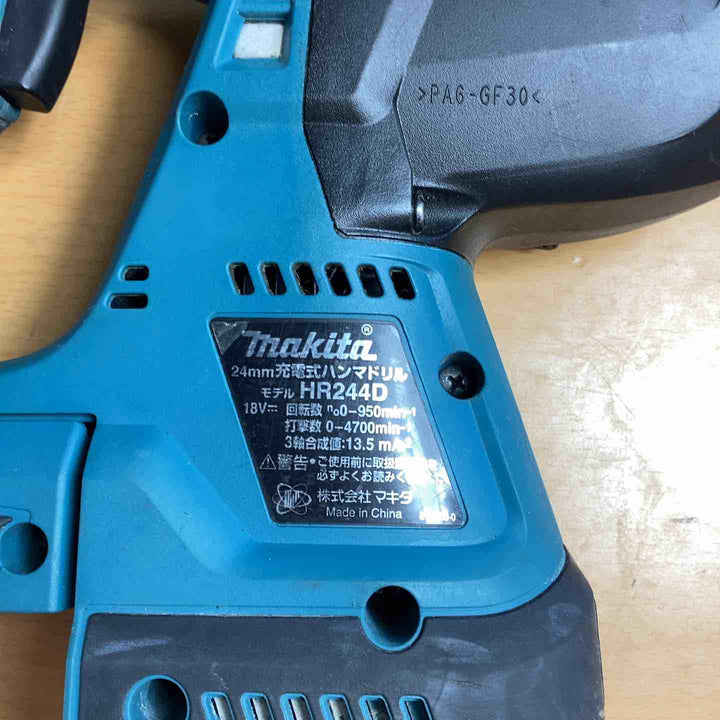 マキタ 充電式ハンマドリル HR244DZK【越谷店】
