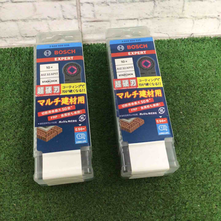 お得なセット品♪　ボッシュ（BOSCH） マルチツールブレードスターロック AIZ32APIT/10　2点セット　【町田店】