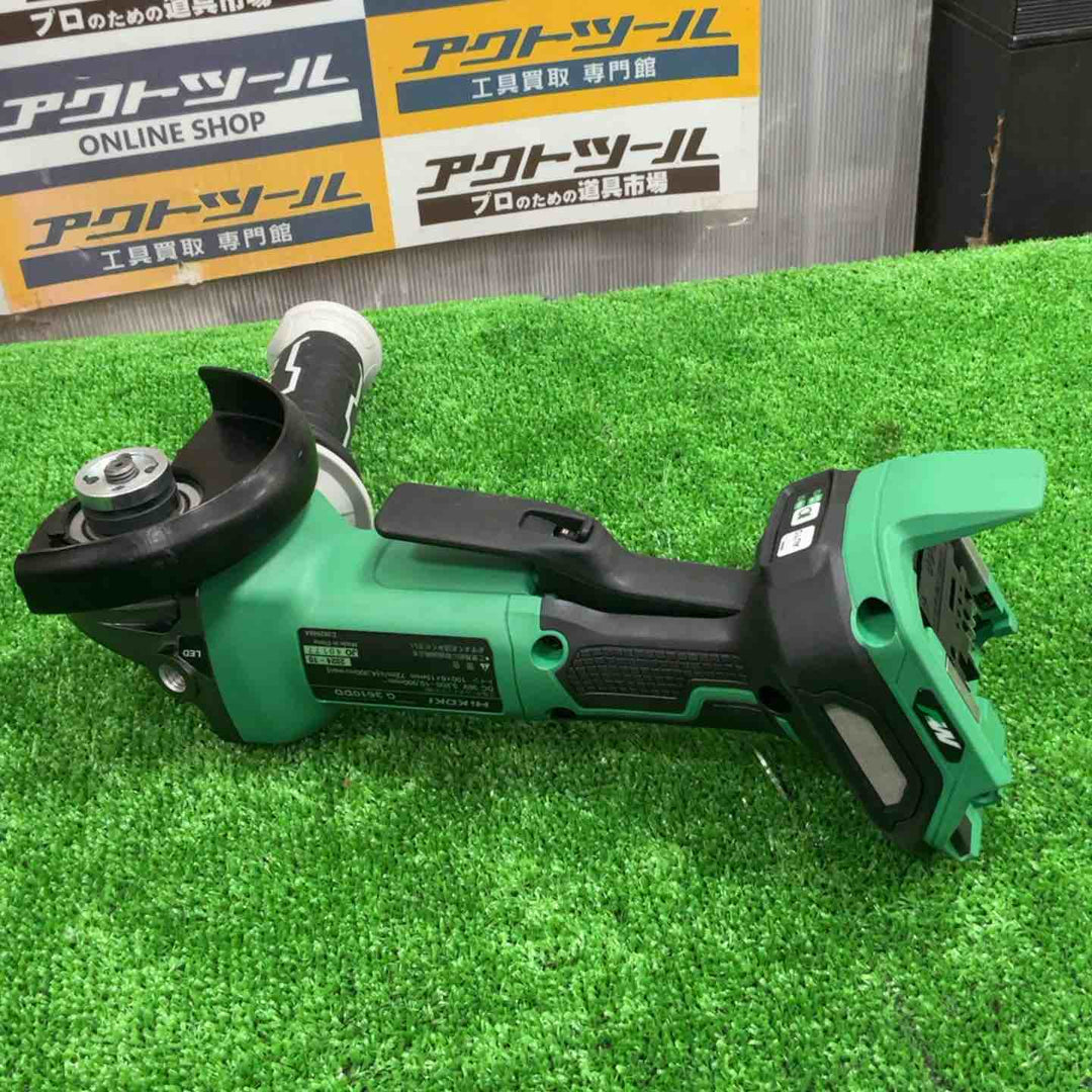 ★ハイコーキ(HIKOKI ※旧:日立工機) 100mmコードレスディスクグラインダ G3610DD(NN)【草加店】