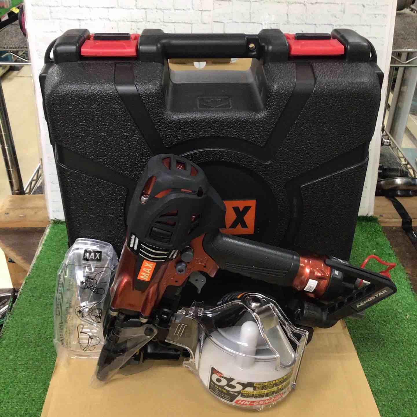 ☆マックス(MAX) 高圧エア釘打ち機 HN-65N4(D)-R【町田店】 – アクト