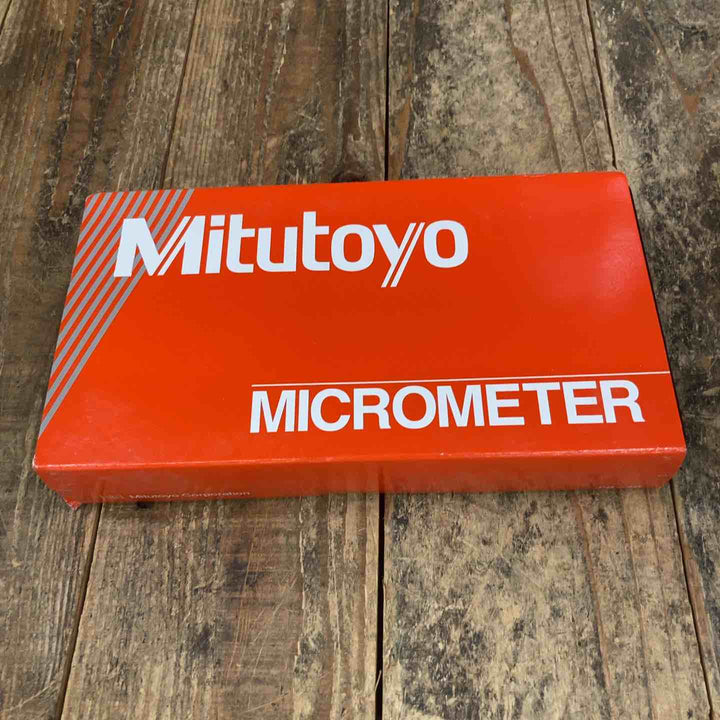 ◇ミツトヨ(Mitutoyo) 外側マイクロメーター OM-100 (103-140)【所沢店】