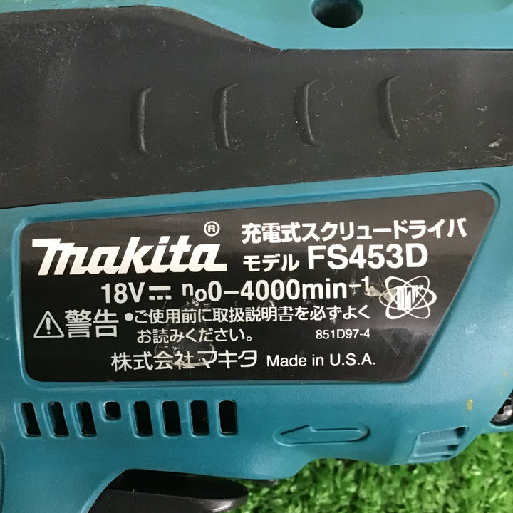 【中古品】マキタ/makita コードレススクリュードライバ FS453DRG 【鴻巣店】