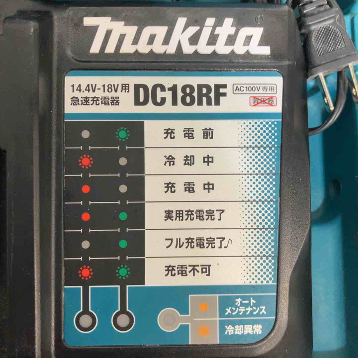 ★マキタ(makita) 100mmコードレスディスクグラインダ GA418DRGX　ダストカバー一部破損【戸田店】