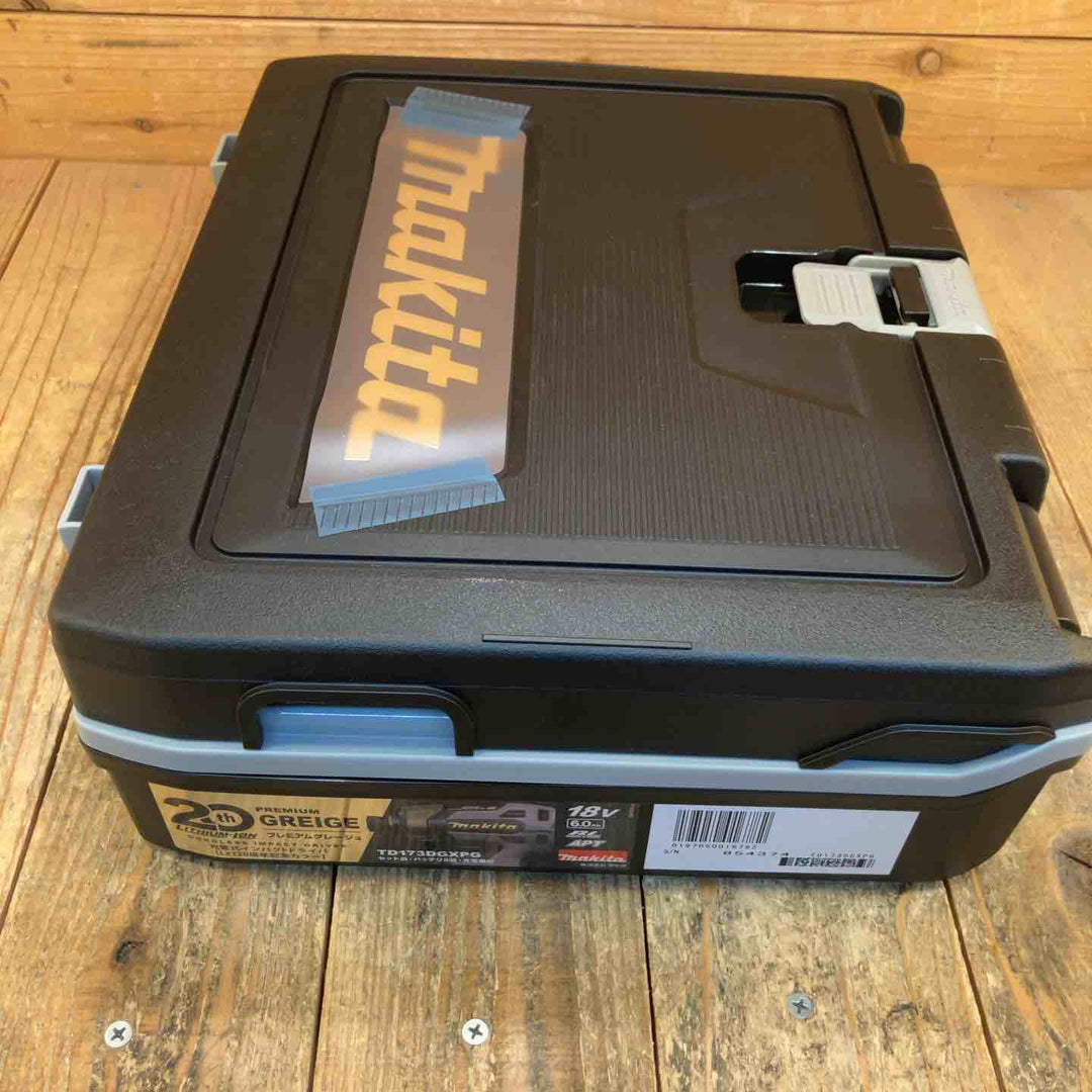 【未使用品】マキタ(makita) 18Vインパクトドライバ TD173DZPG プレミアムグレージュ 20周年モデル 本体+ケース【所沢店】