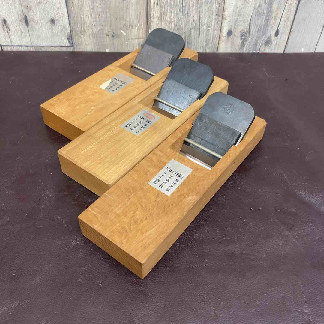 【未使用(店頭展示品)】 鉋 日建 SKH ハイス鋼 3点まとめ 【東大和店】