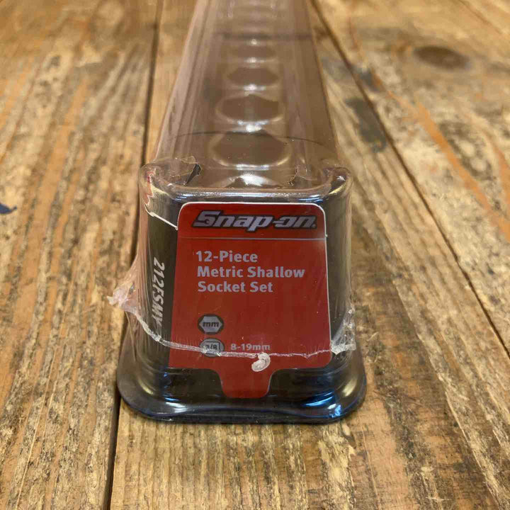 【未使用品】★スナップオン(Snap-on) 差込角3/8"シャローソケットセット 212FSMY【所沢店】