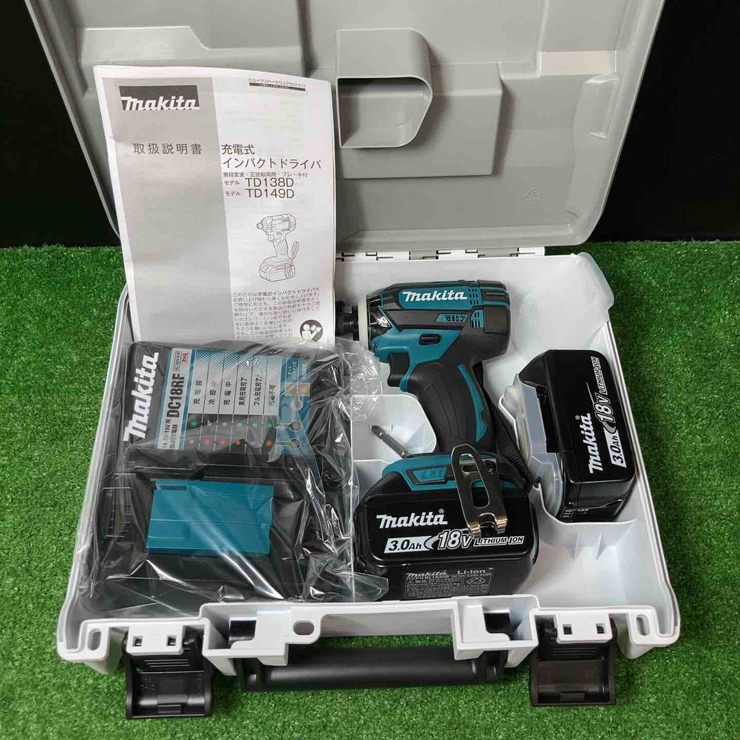 【未使用品(店頭展示品)】★マキタ(makita) コードレスインパクトドライバー TD149DRFX【岩槻店】