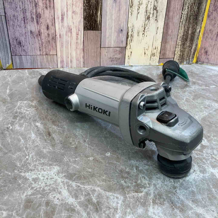◇HiKOKI(ハイコーキ) AC100V 125mm ディスクグラインダー アルミボディ スナップスイッチタイプ 3P可倒式プラグ付き G13SHA(E)【八潮店】