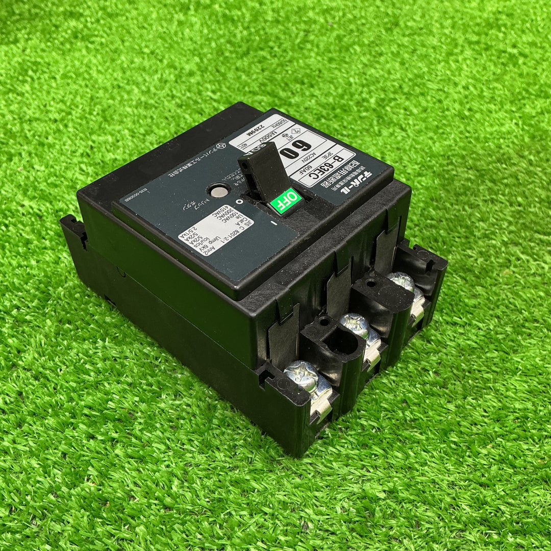 テンパール工業 配線用遮断器 B-63EC 60A【電材館越谷店】