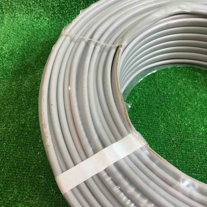 【未使用】処分 矢崎 VVFケーブル 2.0mm×3芯 100m巻 (灰色)　汚れスレあり【川越店】