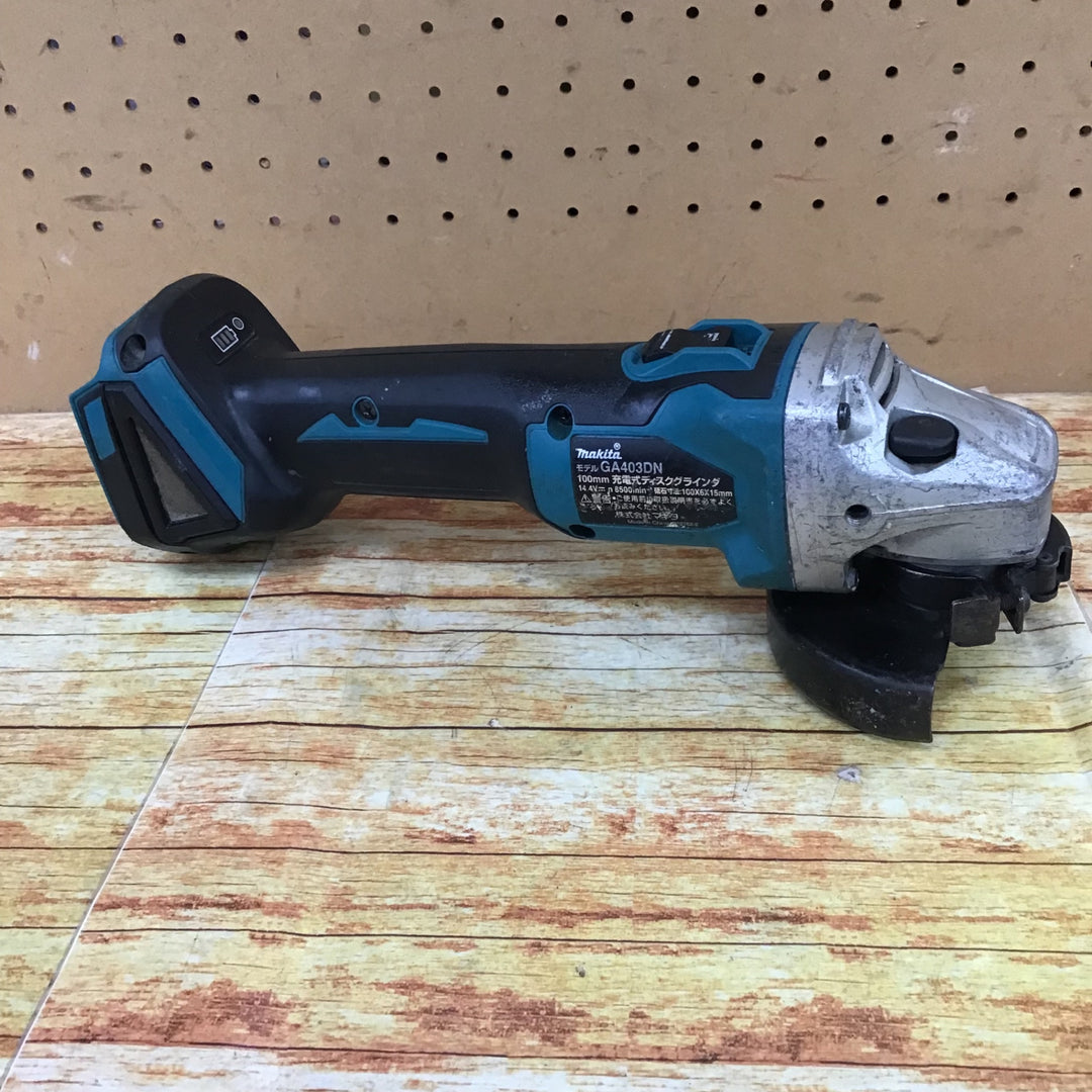 ☆マキタ(makita) 100mmコードレスディスクグラインダ GA403DZ【川崎店】