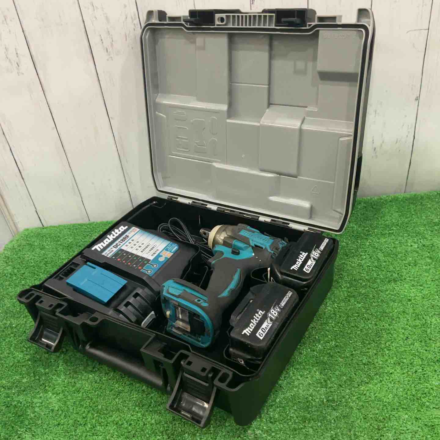 ★マキタ(makita) コードレスインパクトレンチ TW285DRGX 18V 動作確認済【川口店】 ☆マキタ(makita) コードレスインパクトレンチ TW285DRGX 18V フル