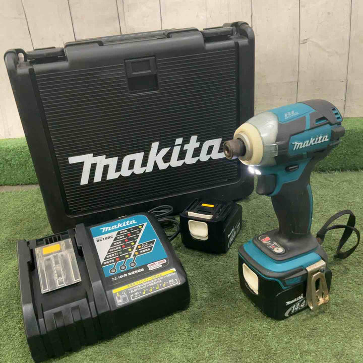 ★マキタ(makita) コードレスインパクトドライバー TD137DRFX 14.4V 動作確認済【川口店】
