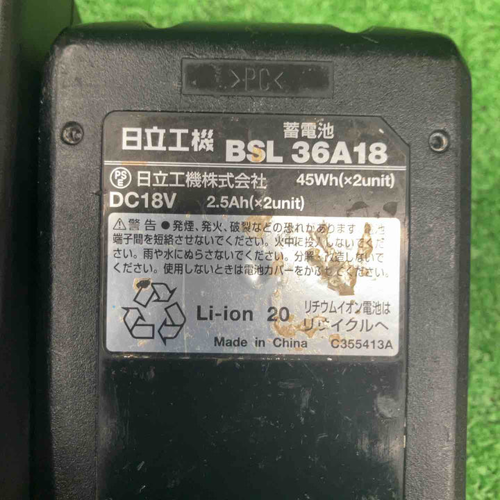 【中古美品】ハイコーキ HiKOKI マルチボルト コードレスピンネイラ NP3635DA(XP)【桶川店】
