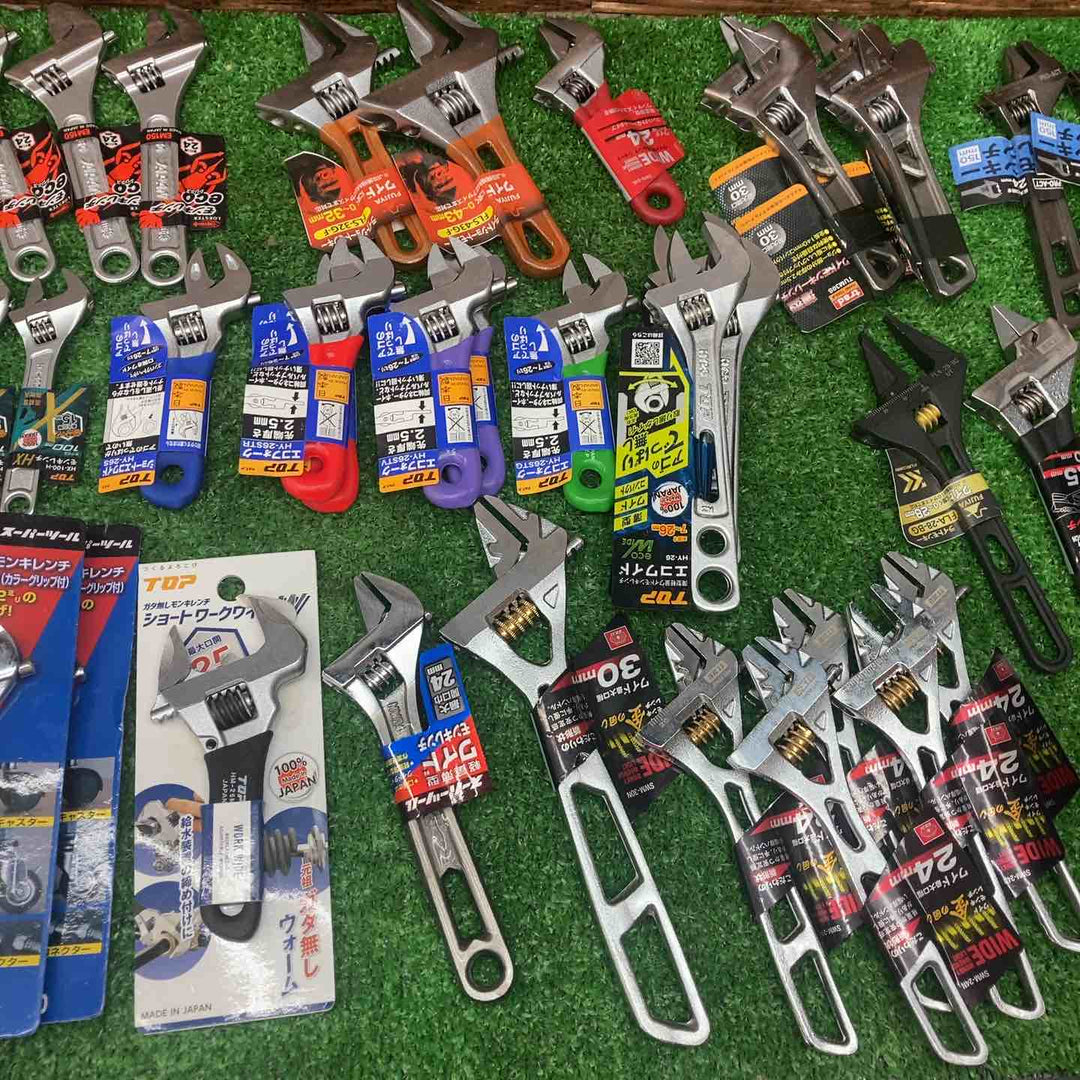 【未使用】モンキーレンチ80個まとめ売り 格安☆ ロブスター スーパーツール TOP 様々 24mm 30mm 36mm等 軽量 薄型 ショート 様々【川越店】