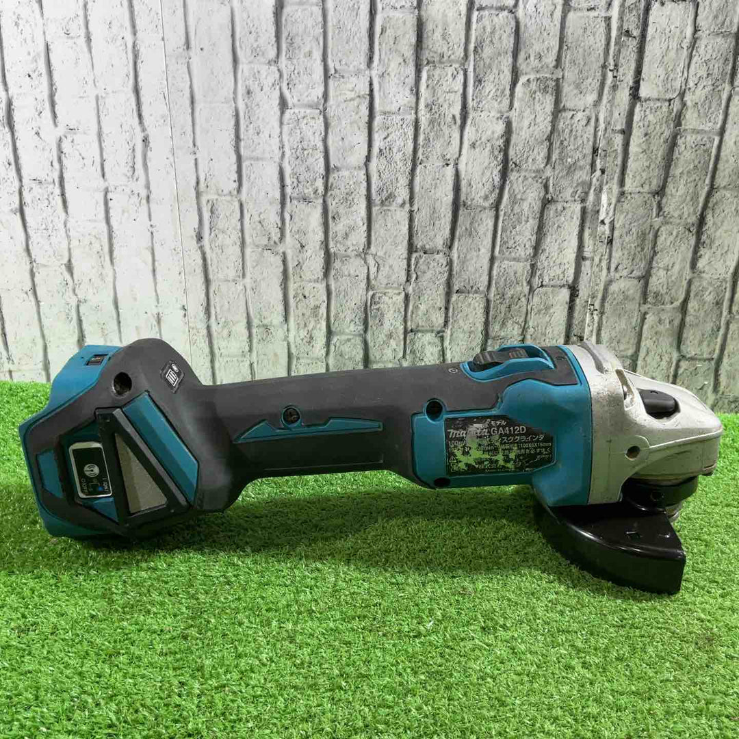 ★マキタ(makita) 100mmコードレスディスクグラインダ GA412DZ【川口店】