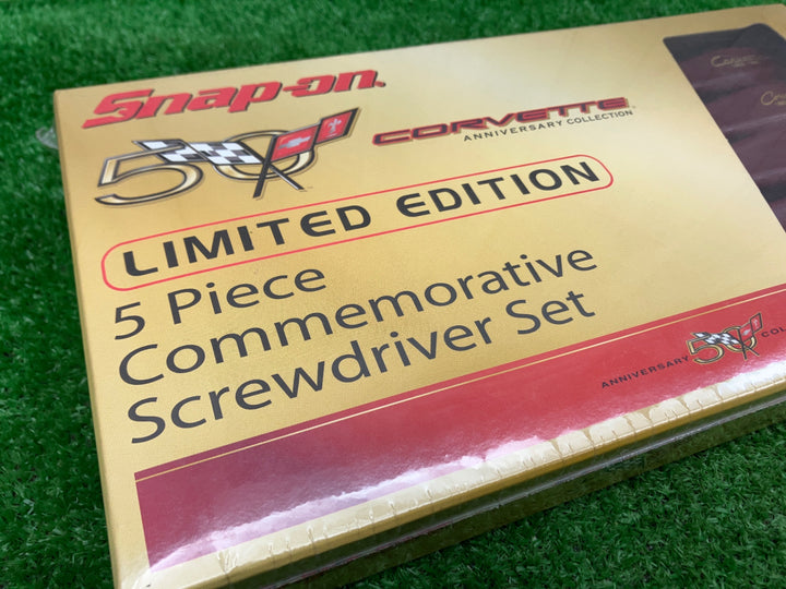 スナップオン　50周年記念 CORVETTE5ピース スクリュードライバーセット　SDDX50VETTE【富山店】●BR