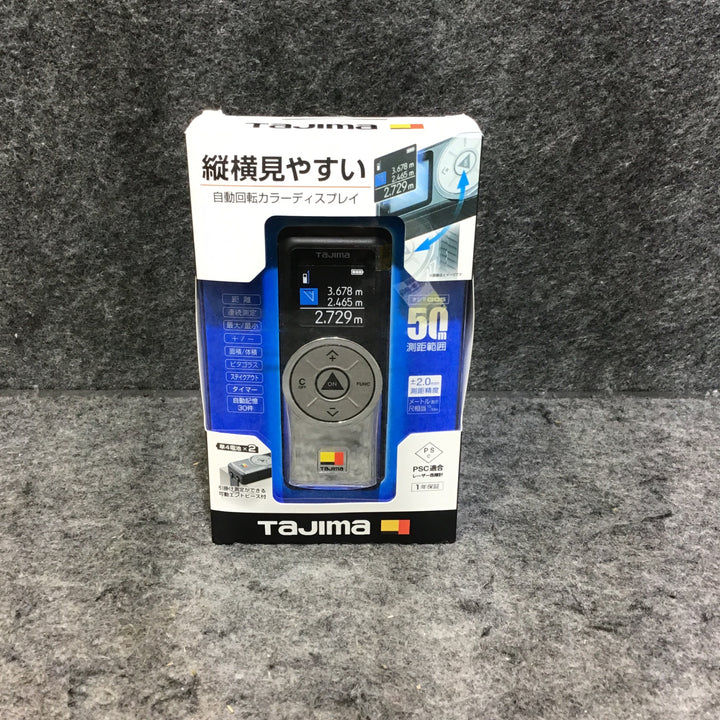 TJMデザイン レーザー距離計 LKT-G05BK PSC認定取得品 ブラック【桶川店】