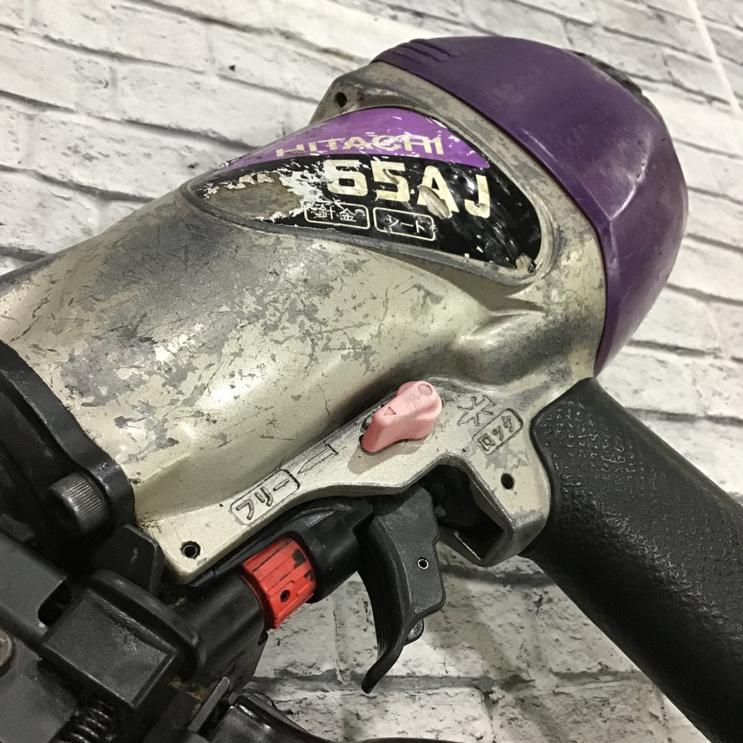 ★ハイコーキ(HIKOKI ※旧:日立工機) 常圧エア釘打ち機 NV65AJ【川口店】