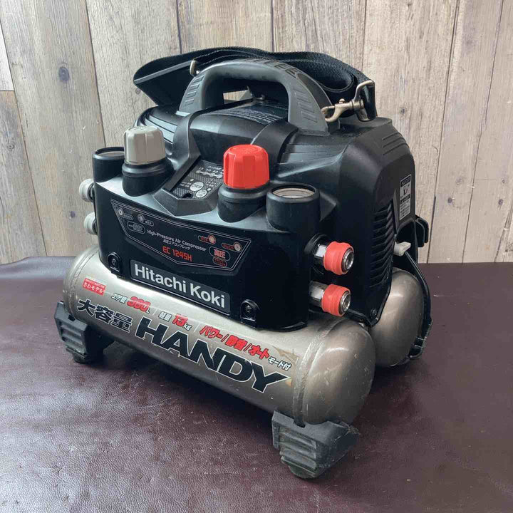 【中古品】 ハイコーキ(HIKOKI ※旧:日立工機) エアコンプレッサー EC1245H 【東大和店】