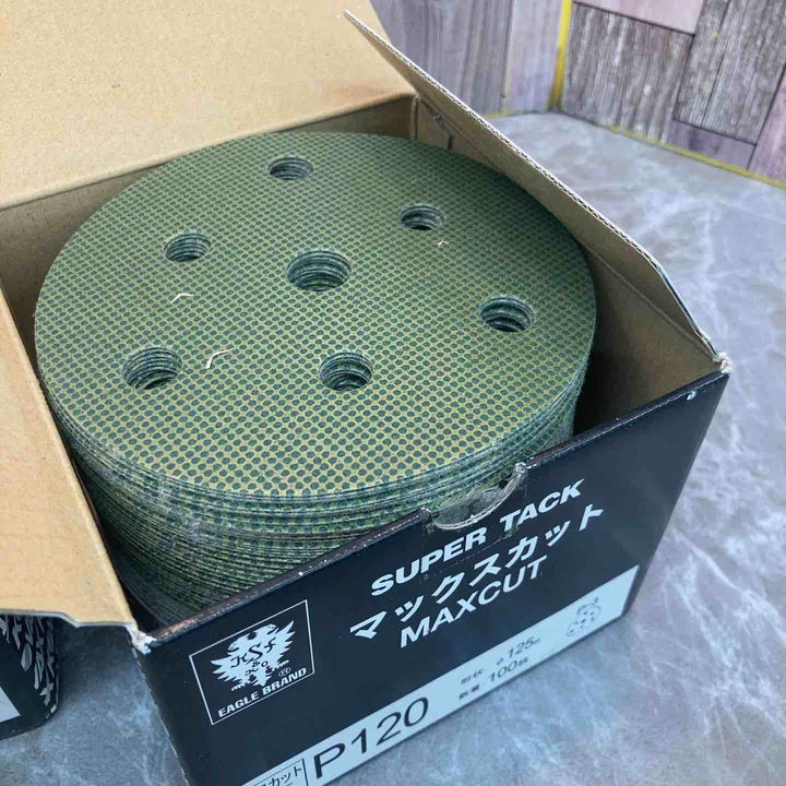KOVAX(コバックス) スーパータック マックスカット P120 Φ125mm 100枚入り 3箱セット【八潮店】