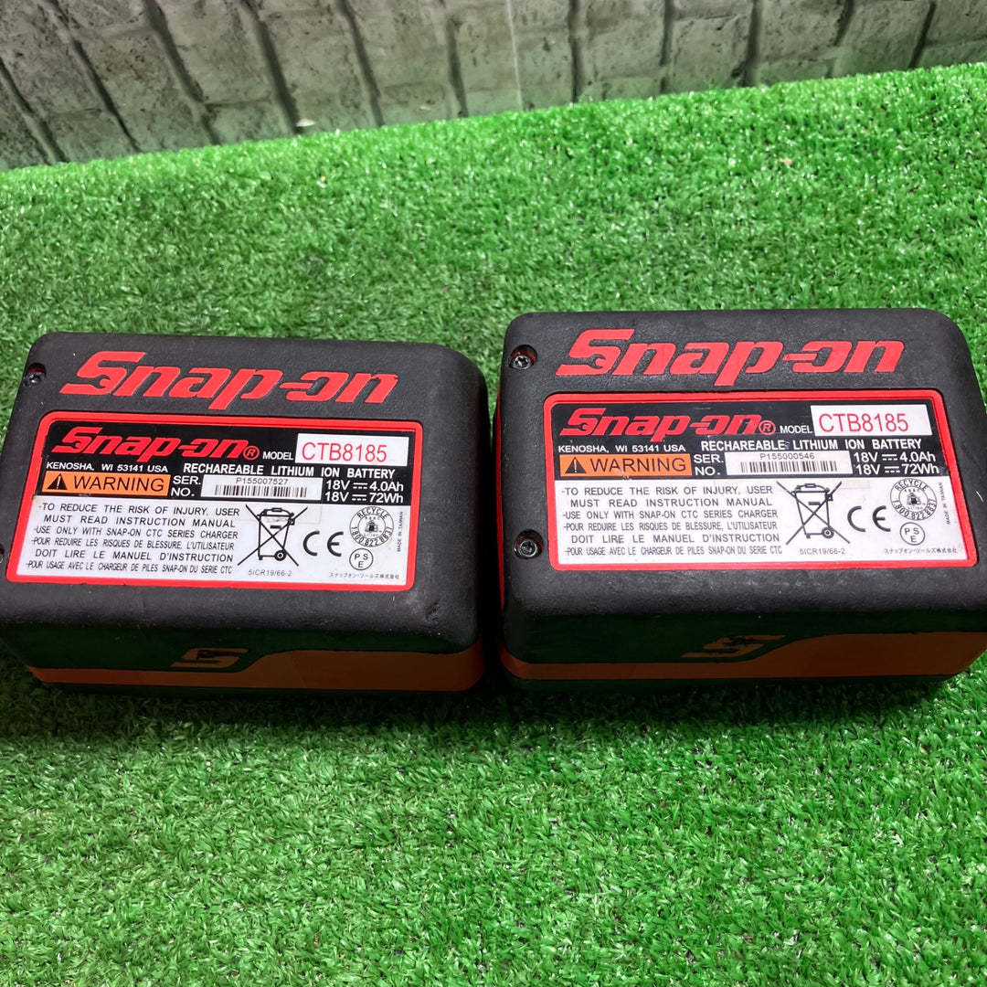 ◇スナップオン(Snap-on) 1/2Sq コードレスインパクトレンチ レッド CTJ8815A【川口店】