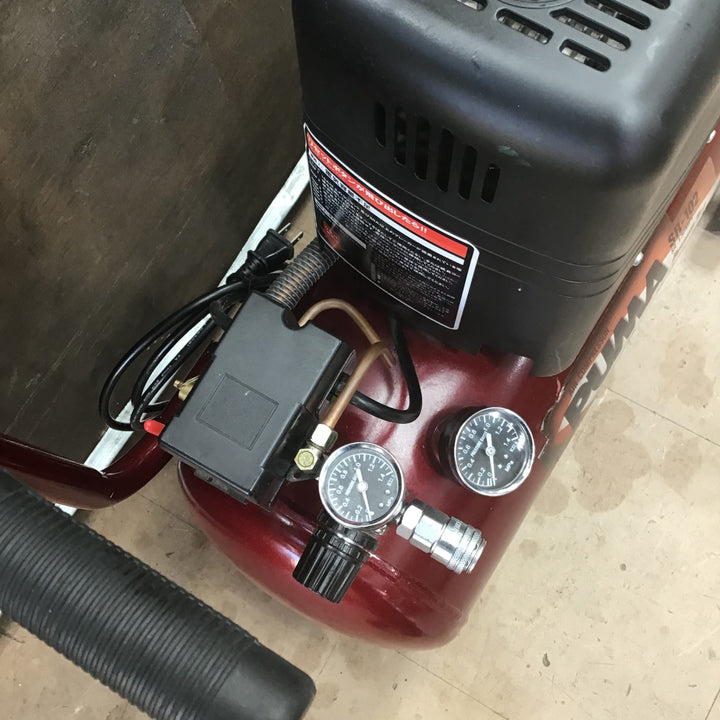 【店頭受取り限定】○藤原産業(SK11) エアコンプレッサー SR-102【草加店】