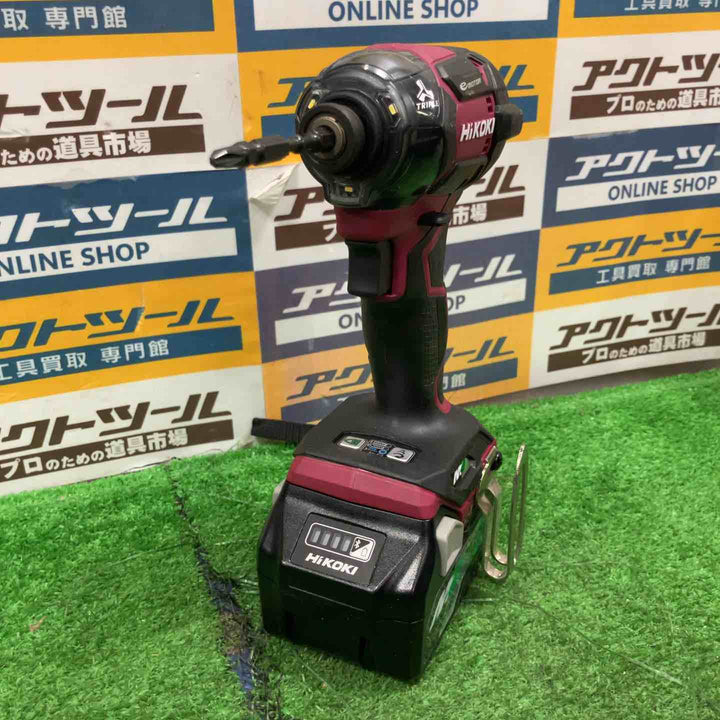 ◇ハイコーキ(HIKOKI ※旧:日立工機) コードレスインパクトドライバー フレアレッド  WH36DC(2XPRSZ)【草加店】
