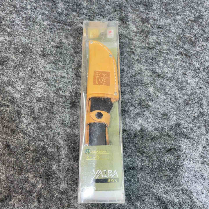 剣謙心 アウトドアナイフ yaiba 100mm 黒刃【桶川店】