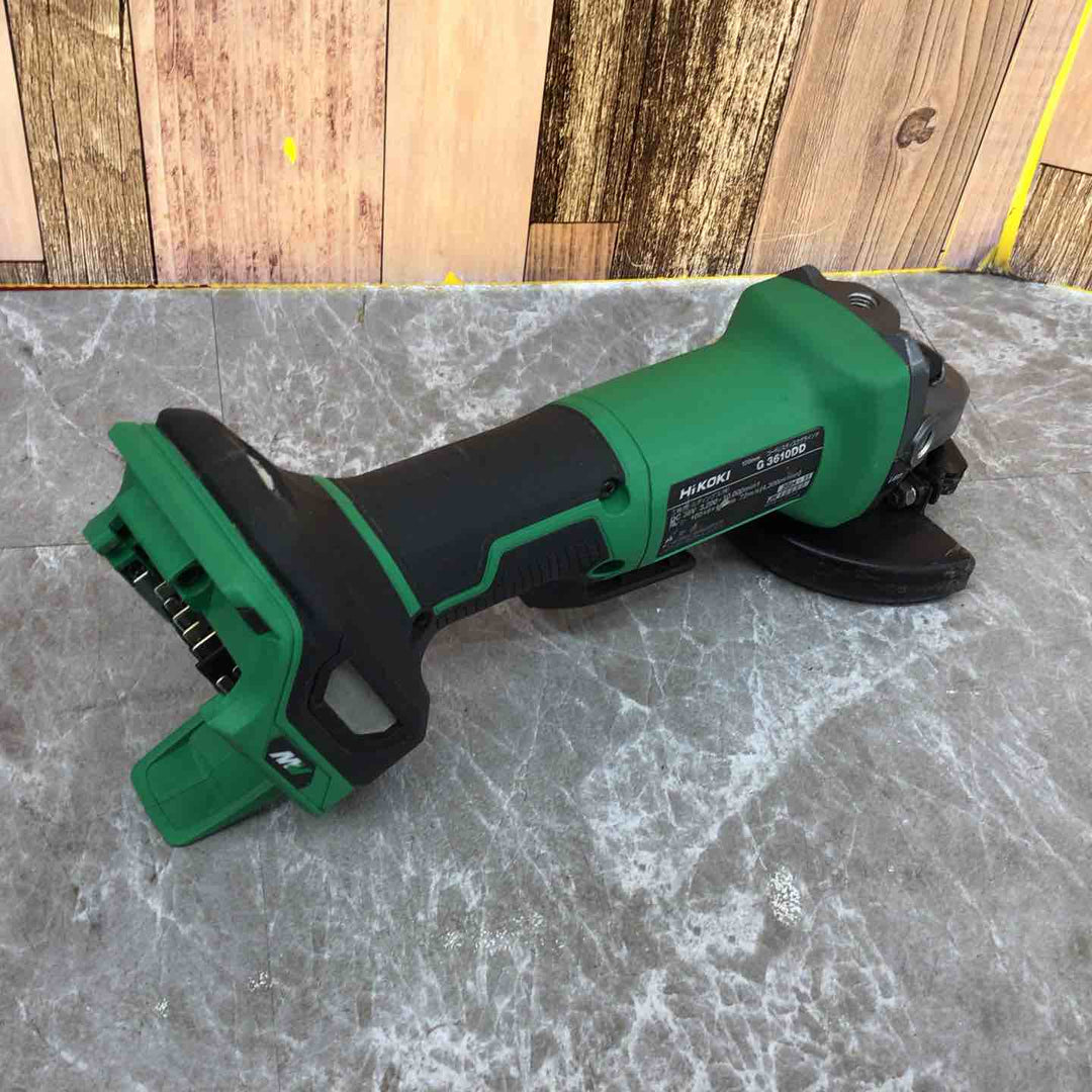 ★ハイコーキ(HIKOKI ※旧:日立工機) 100mmコードレスディスクグラインダ G3610DD(2XPZ)【八潮店】