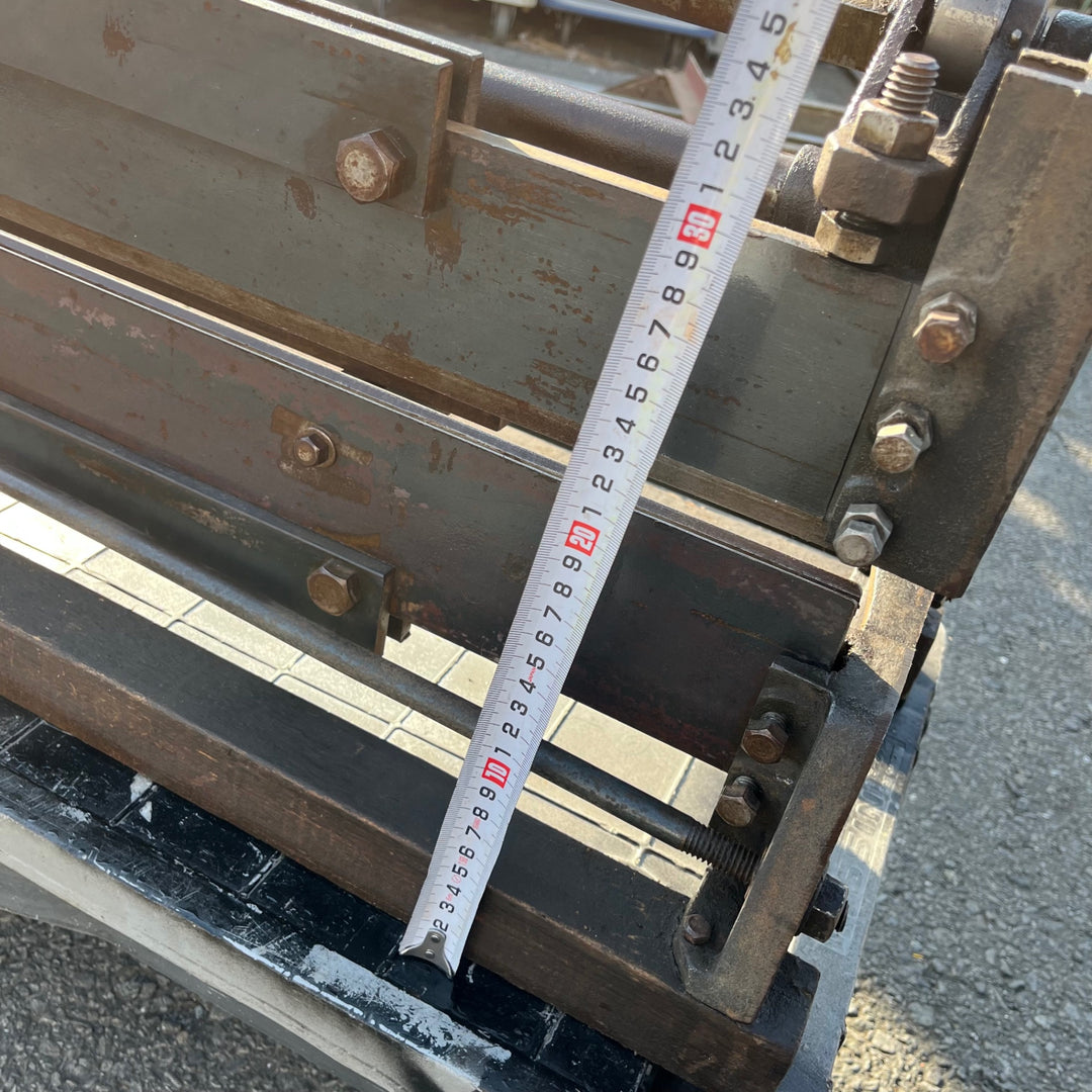 【中古品/店頭受取り限定】盛光製作所 MORIPET-K2 刃渡り1090ｍｍ 手動式折曲機 鈑金 板金工具【東大和店】