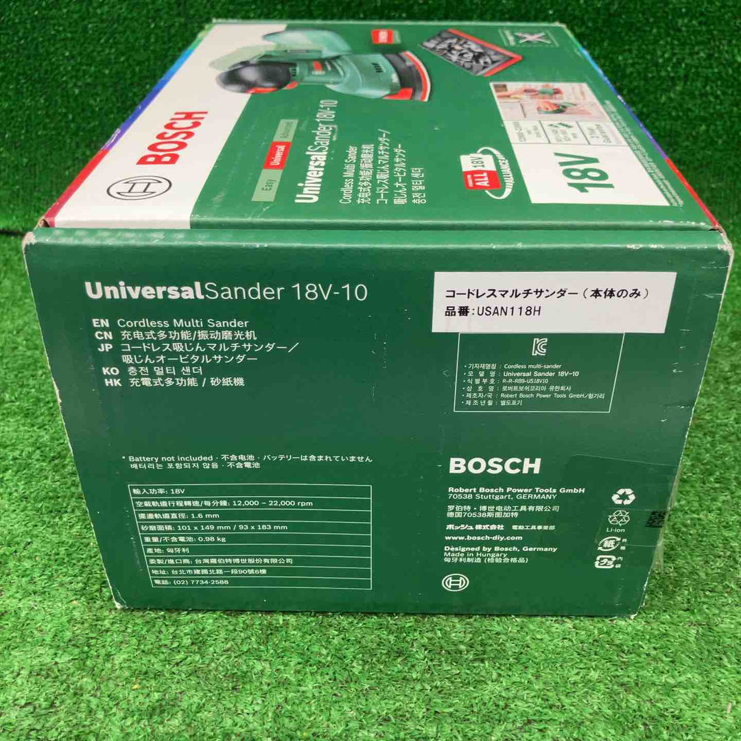 【特別特価！未使用品】ボッシュ(BOSCH) 18V コードレスマルチサンダー USAN118H【桶川店】