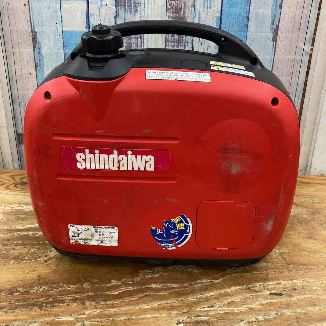 【店頭受取り限定】★新ダイワ(Shindaiwa) インバーター発電機 IEG1600M-Y【柏店】