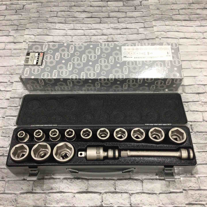 ◇TONE インパクト用ソケットセット（メタルトレー付き）NV4132【川口店】