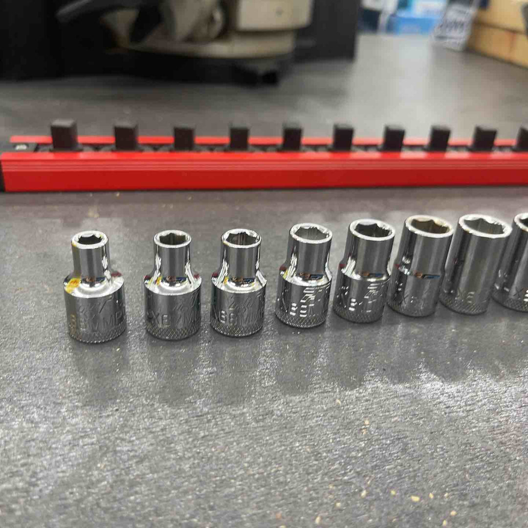 MAC TOOLS マックツール 3/8"ドライブ mm ノンスリップ 6ポイントソケット X66MMPT～X619MMPT 6～19 ソケット14点セット 【越谷店】