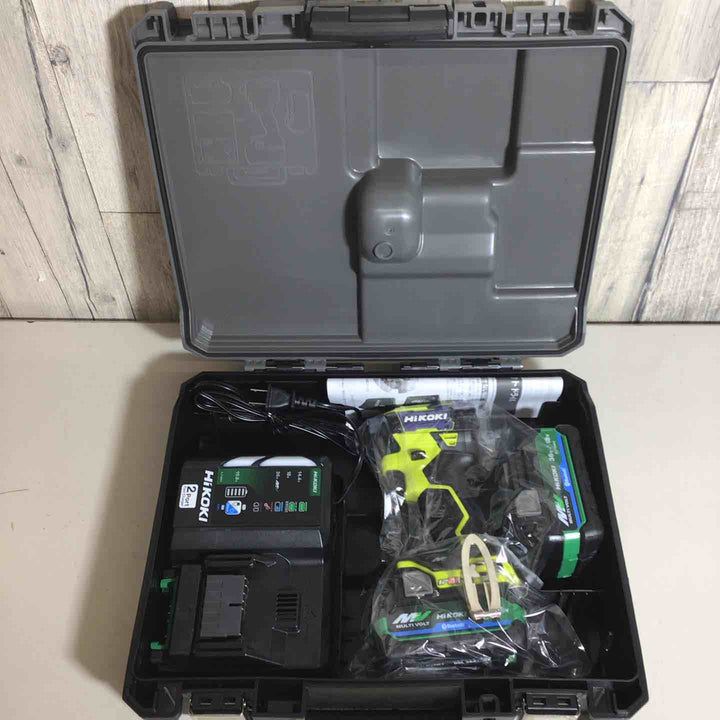 ★ハイコーキ(HIKOKI ※旧:日立工機) コードレスインパクトドライバ スパイダーイエロー WH36DD(2XHYSZ)【戸田店】