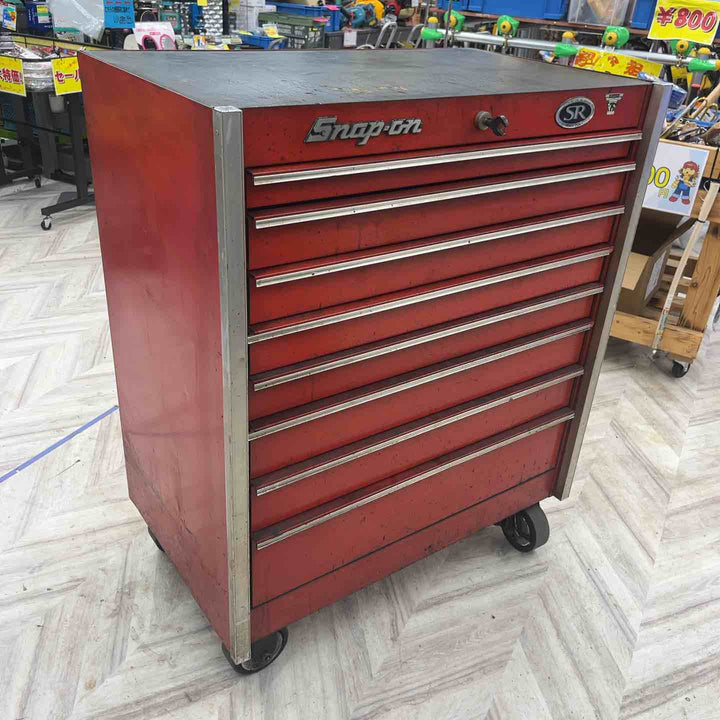 【店頭受取り限定】 Snap-on スナップオン キャビネット 工具 ツール ボックス 8段　【越谷店】