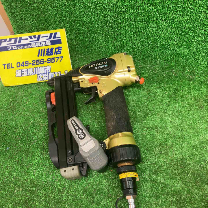 ハイコーキ(HIKOKI ※旧:日立工機) 高圧エアタッカ N2504HM ステープル 長さ	13～25mm【川越店】