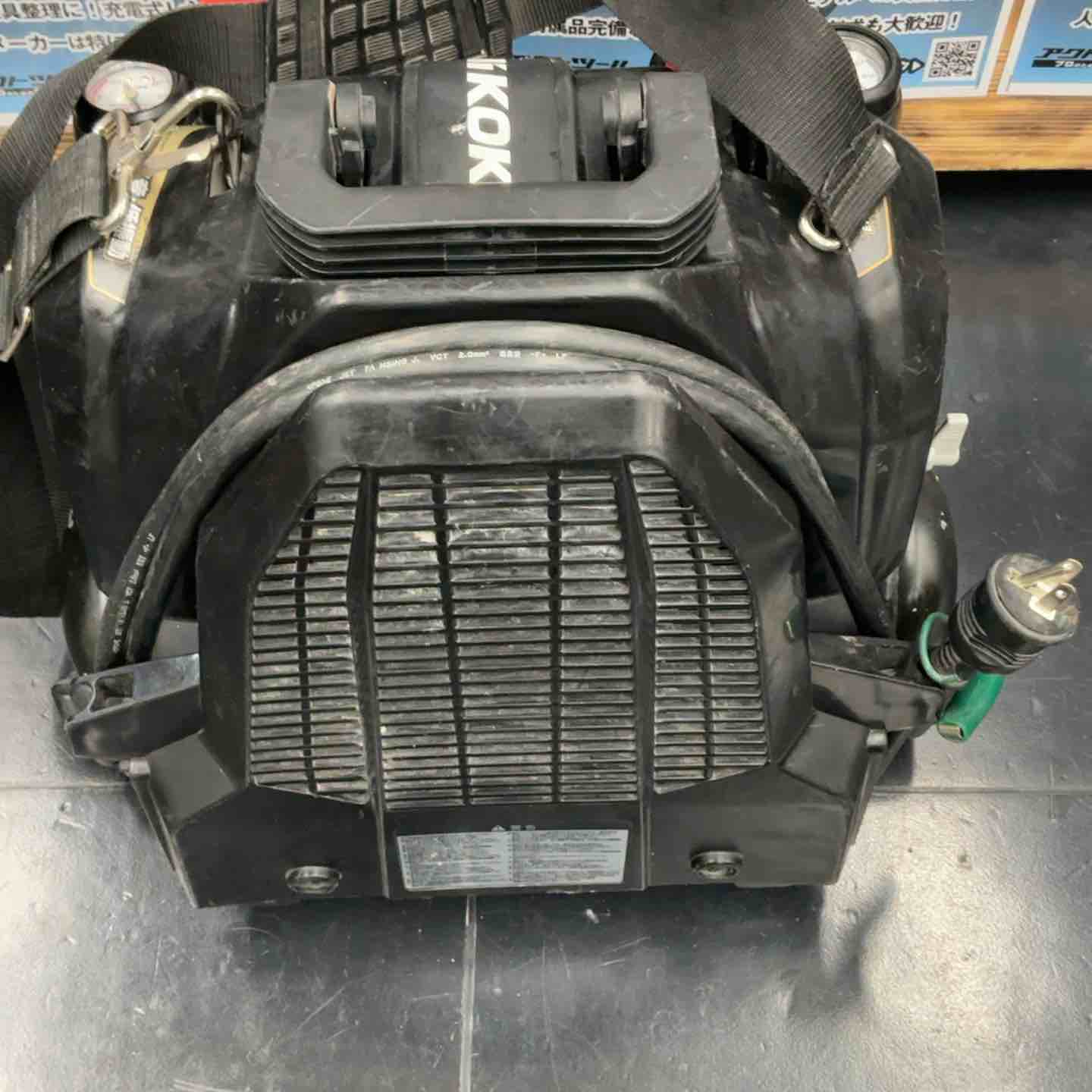 中古品】ハイコーキ(HIKOKI ※旧:日立工機) エアコンプレッサー