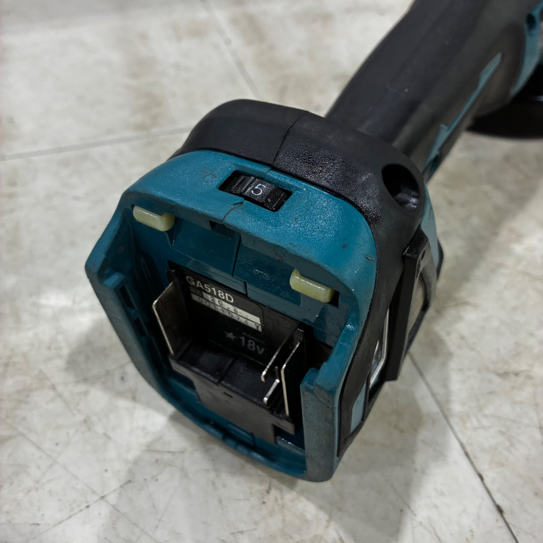 ☆マキタ(makita) 125mmコードレスディスクグラインダ GA518DZ【川口店】