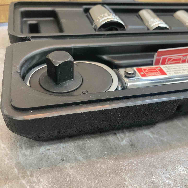 【美品】エマーソン トルクレンチセット EM-29 ソケット5個付【八潮店】