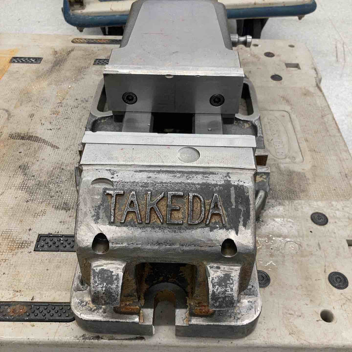 【店頭受取り限定】②◇TAKEDA/武田機械 型式不明 バイス 長さ：610mm 口幅約：155mm【八潮店】