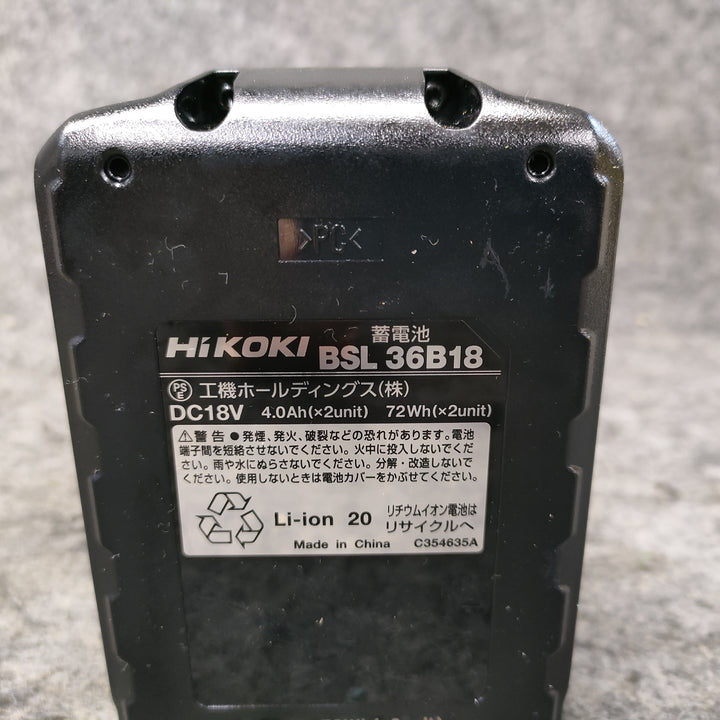 ★ハイコーキ(HIKOKI ※旧:日立工機) コードレスチップソーカッター CD3607DA(WP)【柏店】