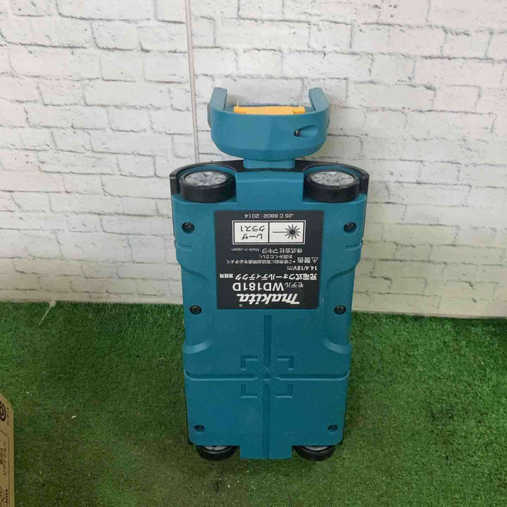 ★マキタ(makita) コードレスウォールディテクタ コンクリート探知機 WD181DZK  未使用の18V6.0Ahバッテリー・充電器付【町田店】