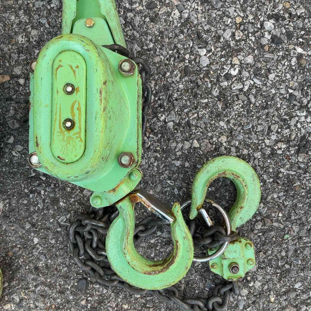 富士 レバーブロック C1-1.6 3台セット 荷締め 荷吊り ガッチャ 耐荷重1600kg【草加店】