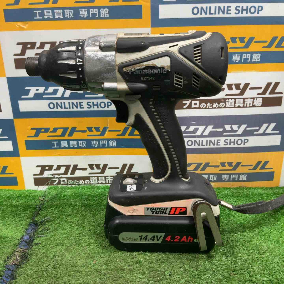 ★パナソニック(Panasonic) コードレスマルチインパクトドライバー EZ7542LR2S-B【草加店】