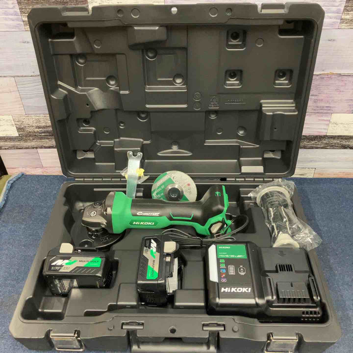 ★ハイコーキ(HIKOKI ※旧:日立工機) 100mmコードレスディスクグラインダ G3610DB(XP)【八潮店】